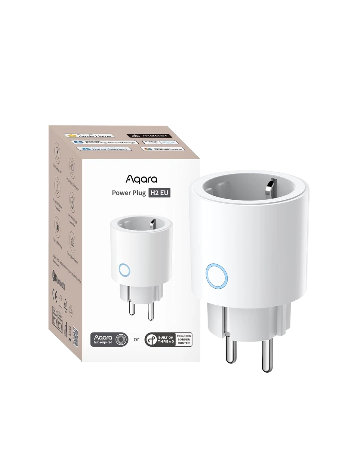 Aqara Power Plug H2 EU erklärt – Strom messen mit Matter, Thread und Zigbee
