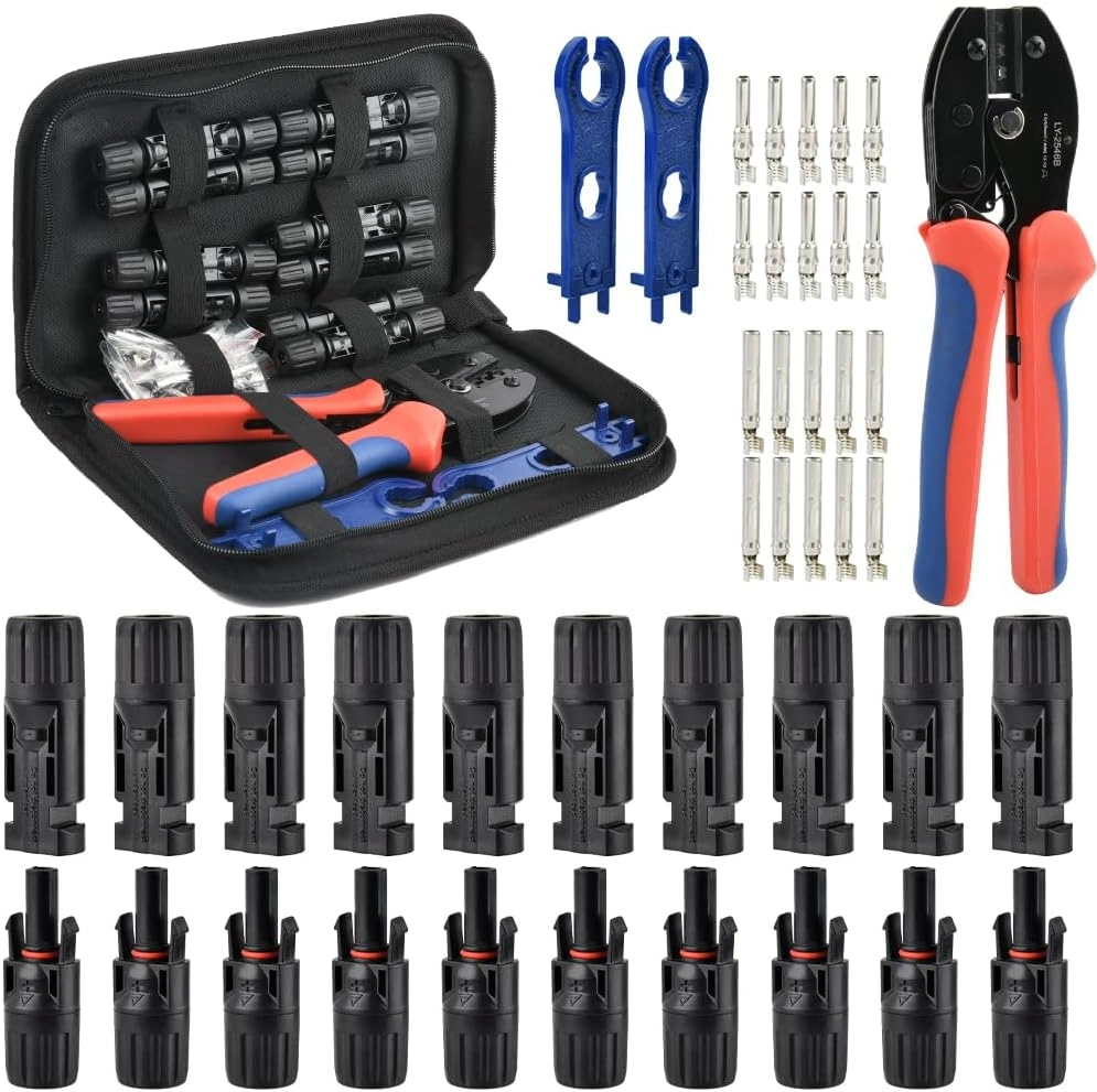 BOPEUY MC4 Crimpzange Set Test – Komplettset für Solarstecker 2,5–6 mm²