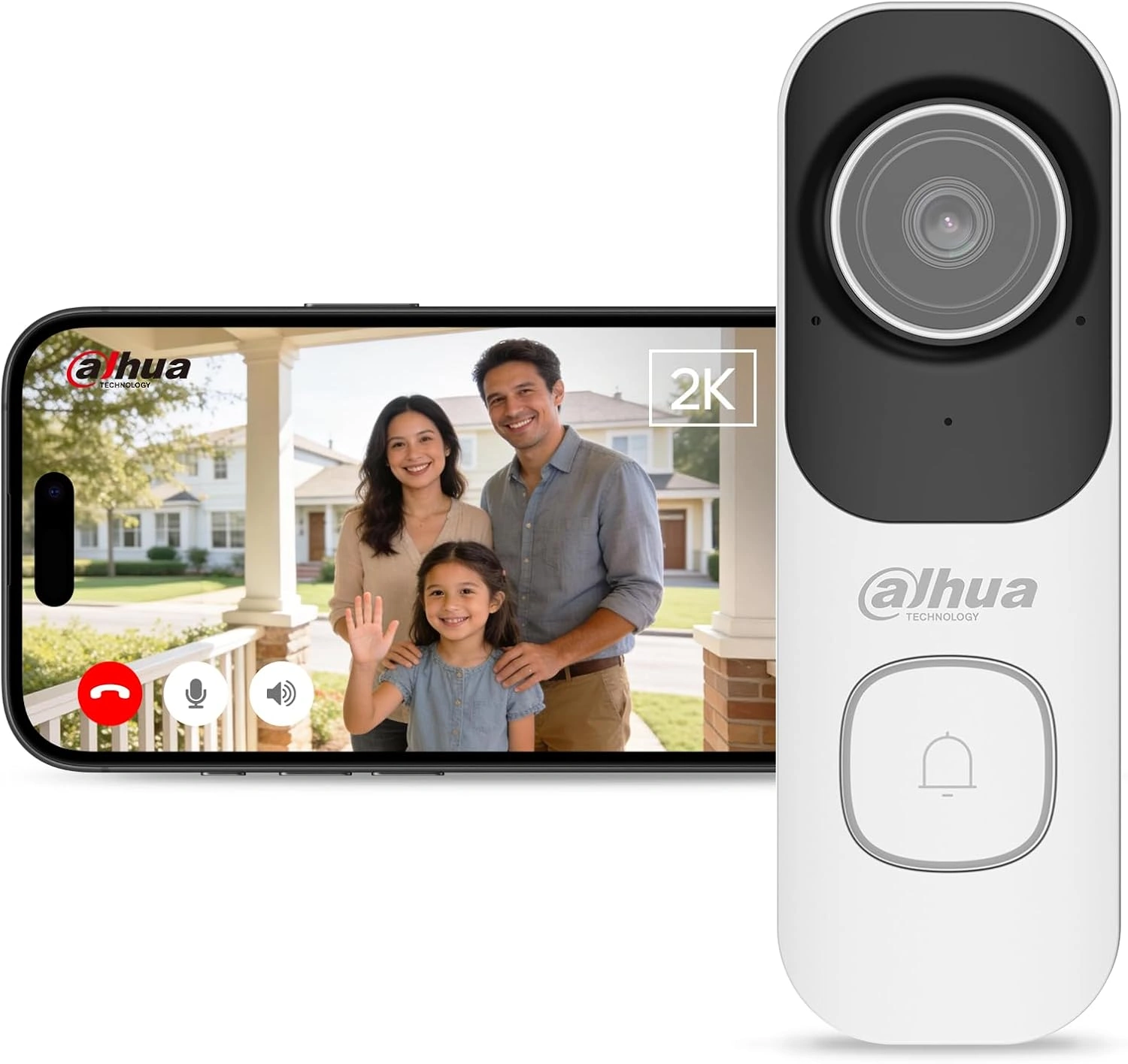 Dahua Video-Türklingel DH-DB41AW – 2K WLAN Türklingel mit Kamera einfach erklärt
