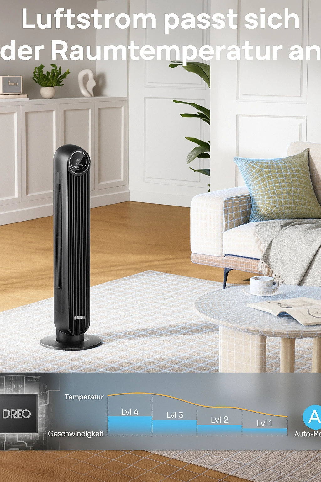 Produktbild von Dreo Nomad One Turmventilator