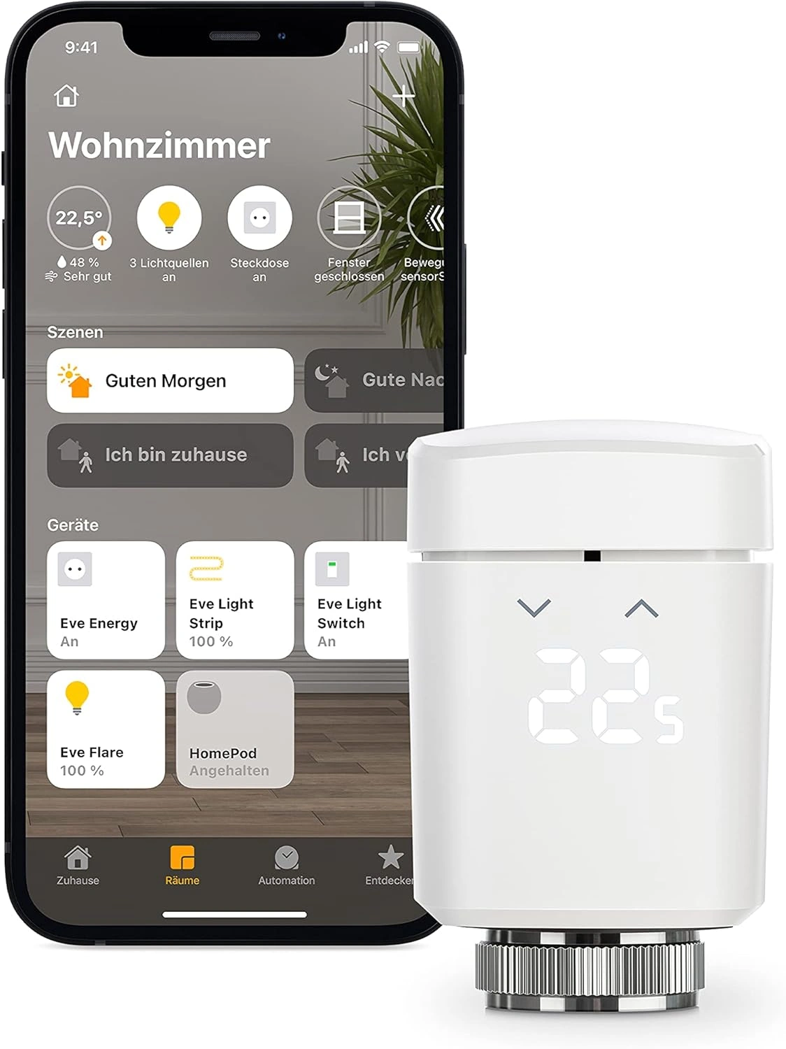 Eve Thermo im Test: Smarte Heizkörperthermostate ohne Abo & Cloud