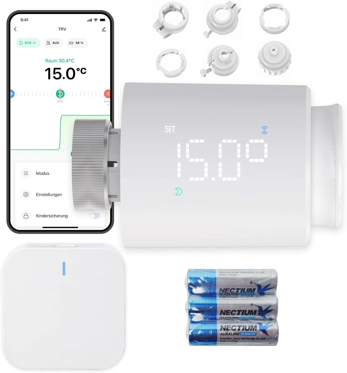 EZAIoT Zigbee Heizkörperthermostat erklärt – Heizung per App und Zeitplan steuern