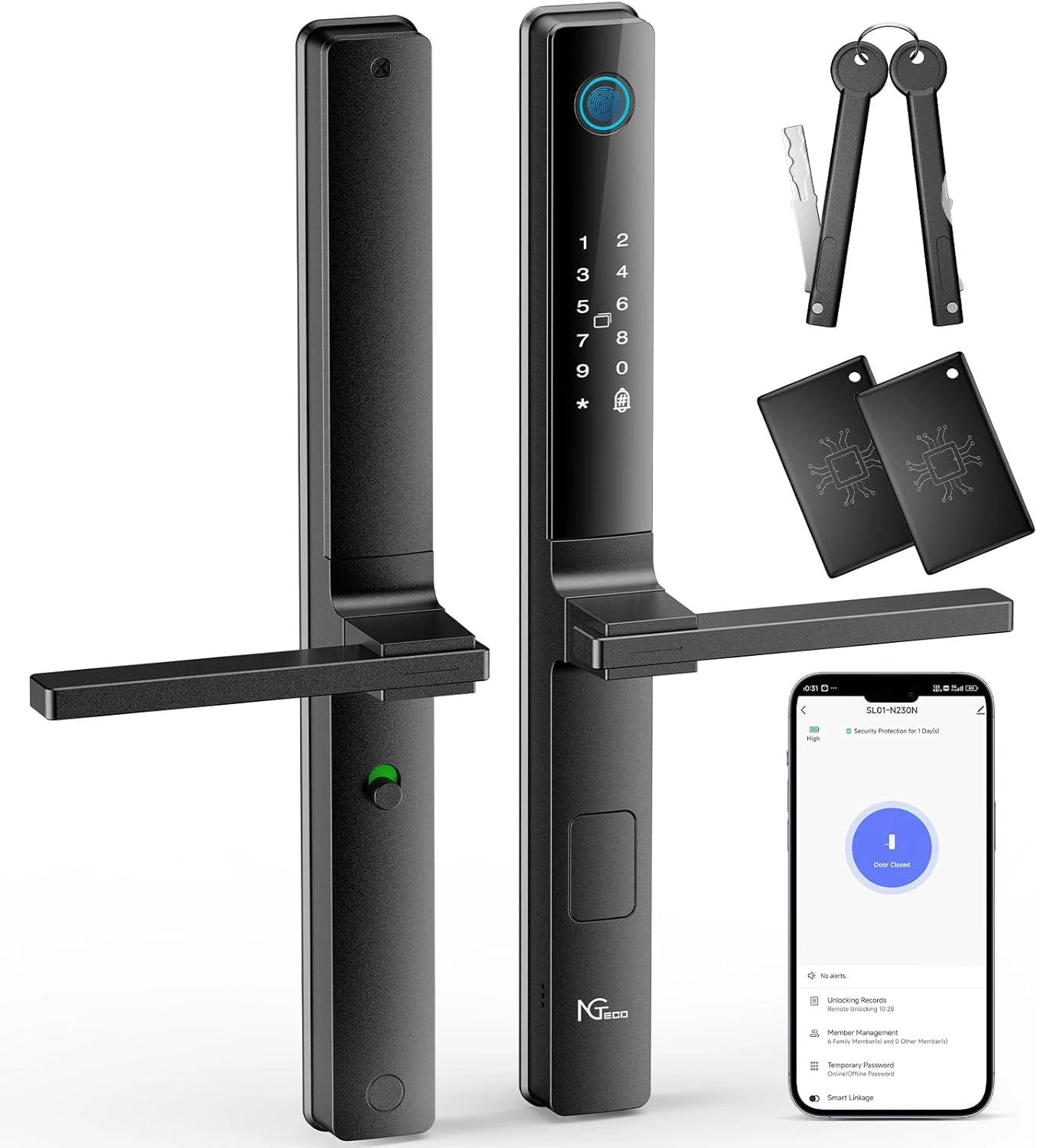 Fingerprint Türschloss im Alltag – NGTeco Smart Lock Test