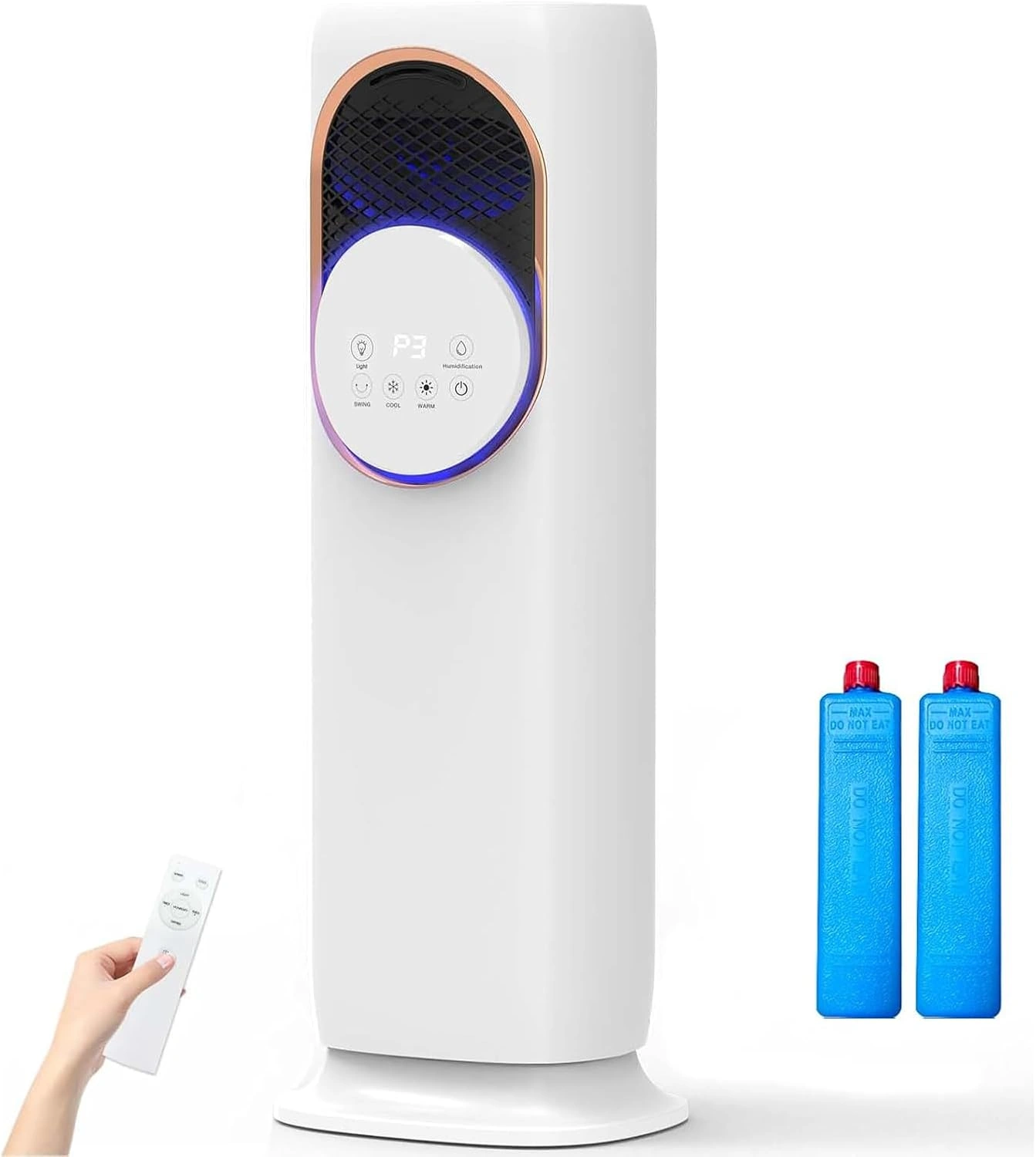 SanBouSi 4-in-1 Turmventilator – Kühlen, Heizen, Befeuchten & Lüften