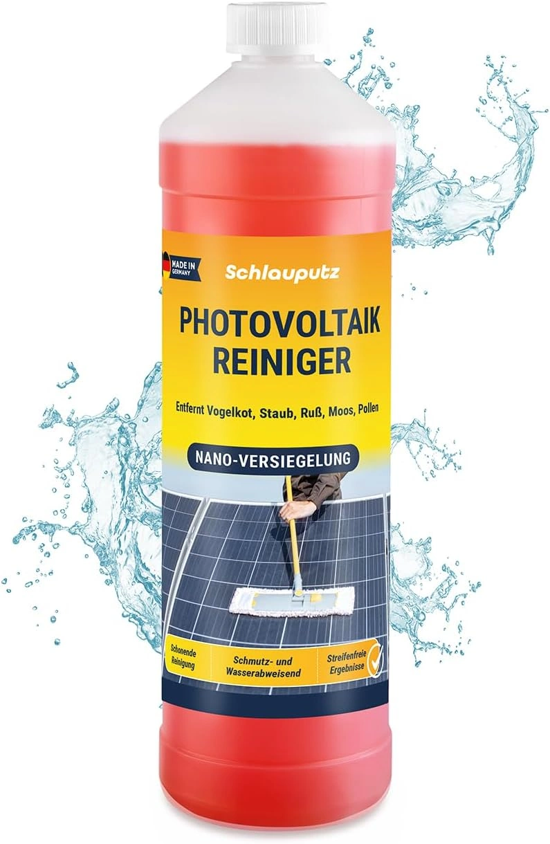 Schlauputz Solar- & Photovoltaik Reiniger Test – PV-Module vorsichtig reinigen