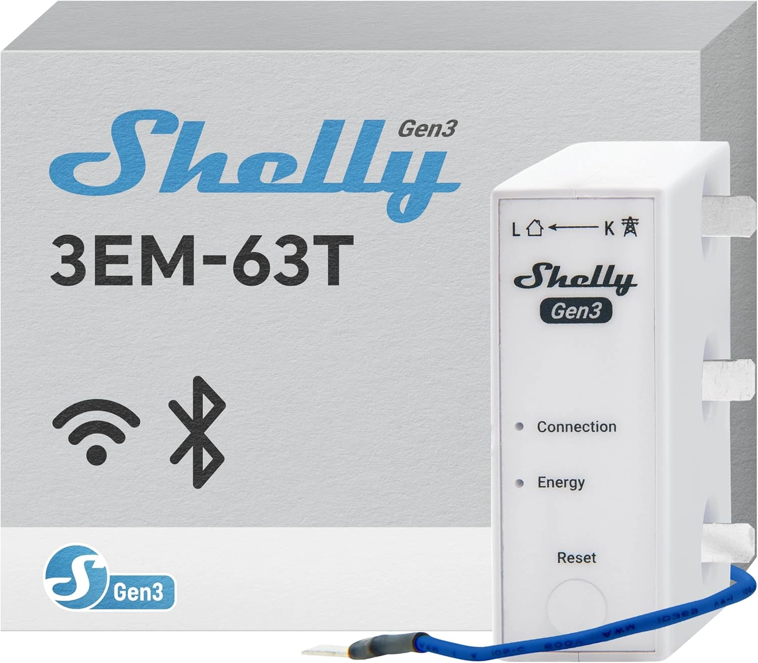 Shelly 3EM-63T Gen3 Test – 3 Stromkreise live messen für PV, Wärmepumpe und Wallbox