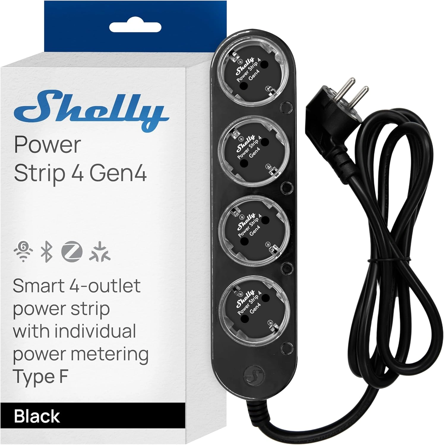 Shelly Power Strip 4 Gen4 Test – Smarte WLAN-Steckdosenleiste mit Matter & Zigbee?