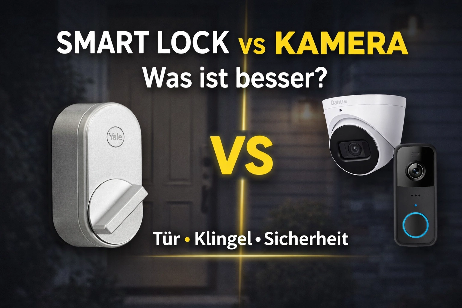 Smart Lock vs Video Türklingel vs Überwachungskamera – was ist die beste Lösung für dein Zuhause?