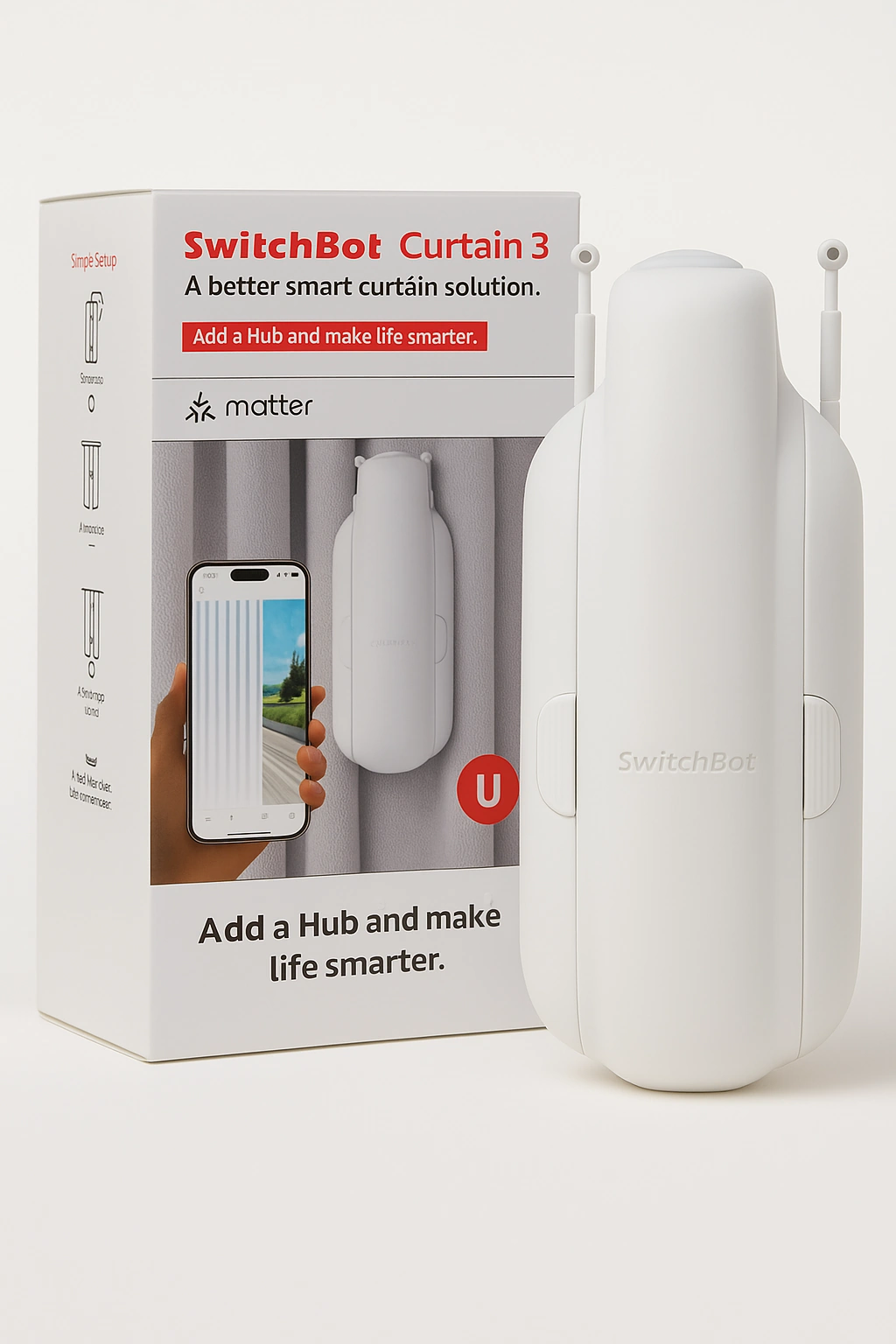 Produktbild von SwitchBot Curtain 3