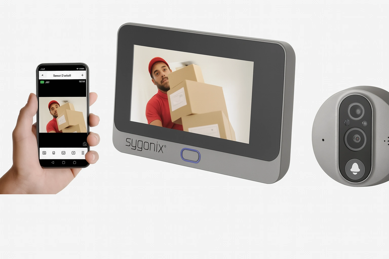 Produktbild von Sygonix Video Türsprechanlage