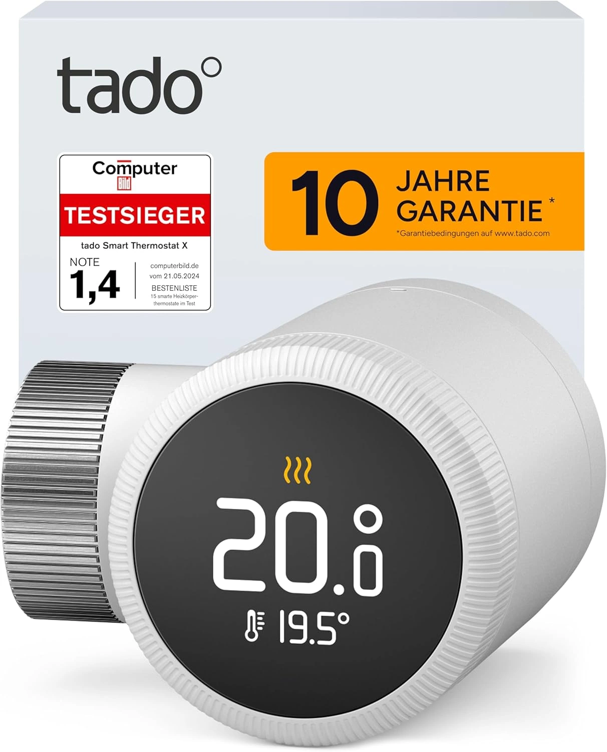tado° Smartes Heizkörperthermostat X im Test: Zukunftssicher mit Matter & Thread