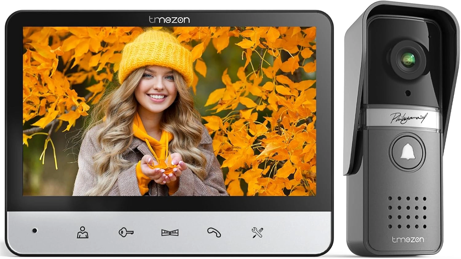 TMEZON MZ-V20 Video-Türsprechanlage erklärt – 7 Zoll Monitor mit Kamera