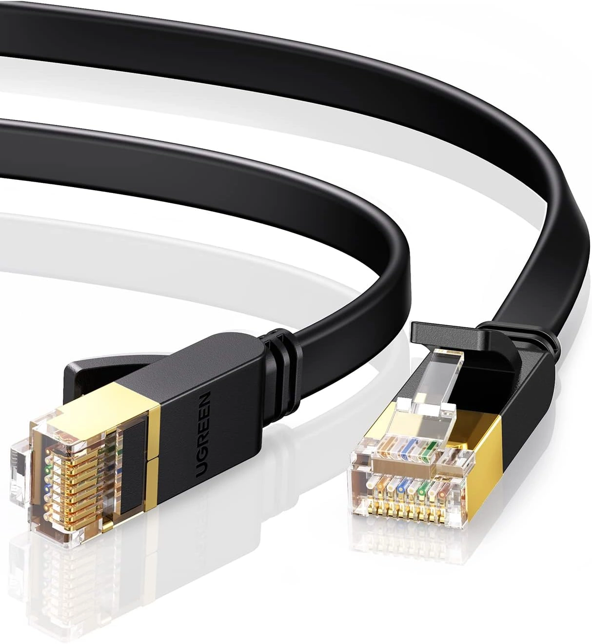 UGREEN CAT 7 LAN Kabel Test – Flaches Ethernet Kabel 10 Gbit/s
