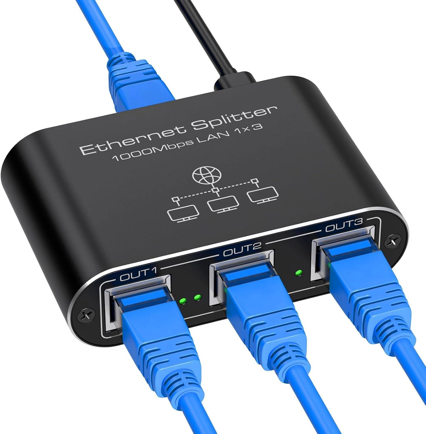 VEDINDUST LAN Splitter 1 auf 3: Gigabit Ethernet Verteiler einfach erklärt