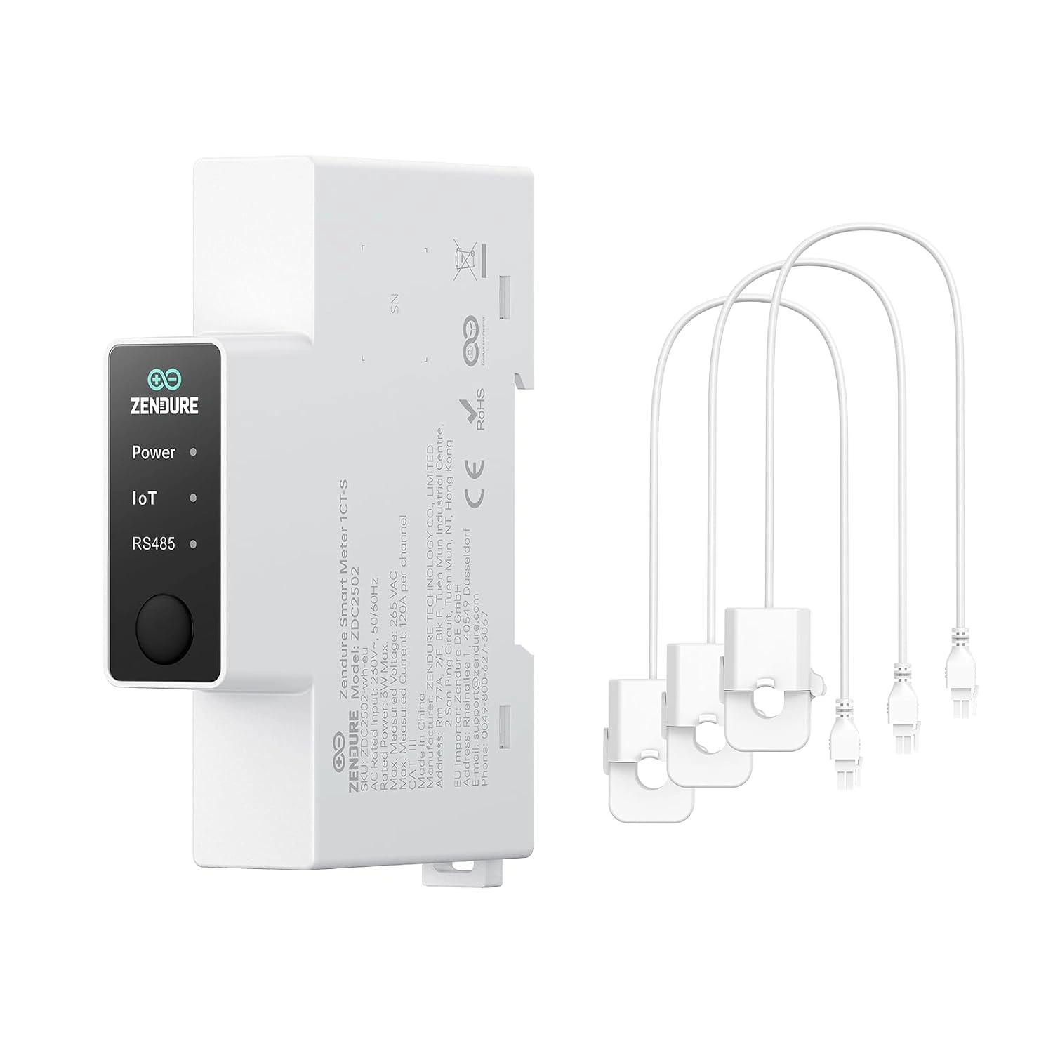 Zendure Smart Meter 3CT erklärt – Stromverbrauch auf 3 Phasen messen