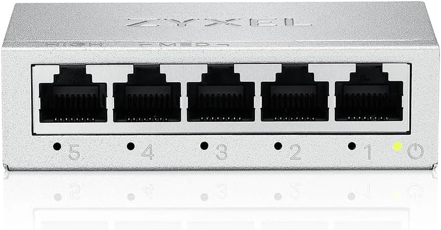Zyxel GS-105B v5 Test – 5-Port Gigabit Netzwerk Switch